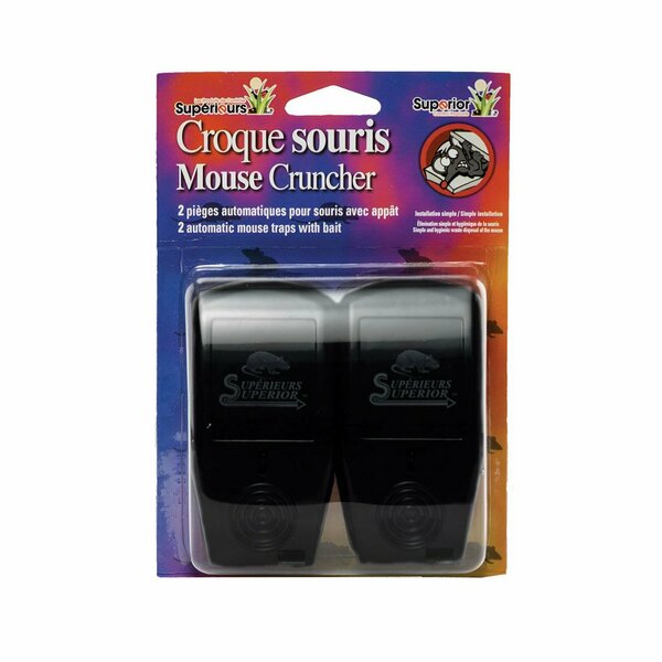 Les Prod Controle Trap Mouse Poly, 2PK T-30